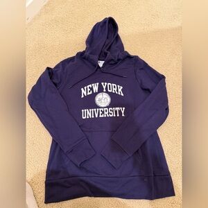 Champion Brand Women’s NYU Hoodie, size M. Like New!